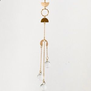 Triple moon sun catcher